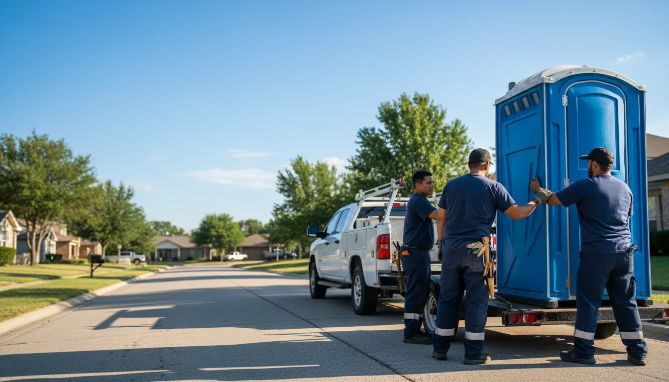 Portable Toilet Rental in Rockville, NE near me